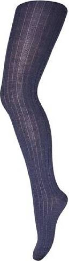Mp Ull Rib Strøe Dark Denim Melange