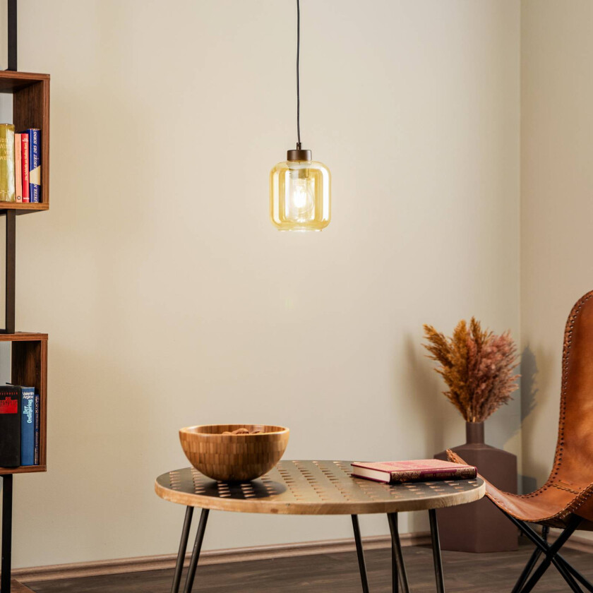 Hengelampe Sombra, rav, 1 lyskilde