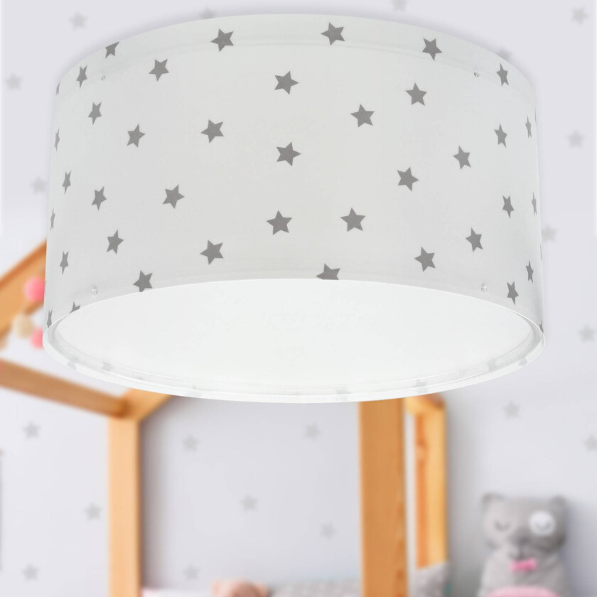 Star Light taklampe for barn hvit