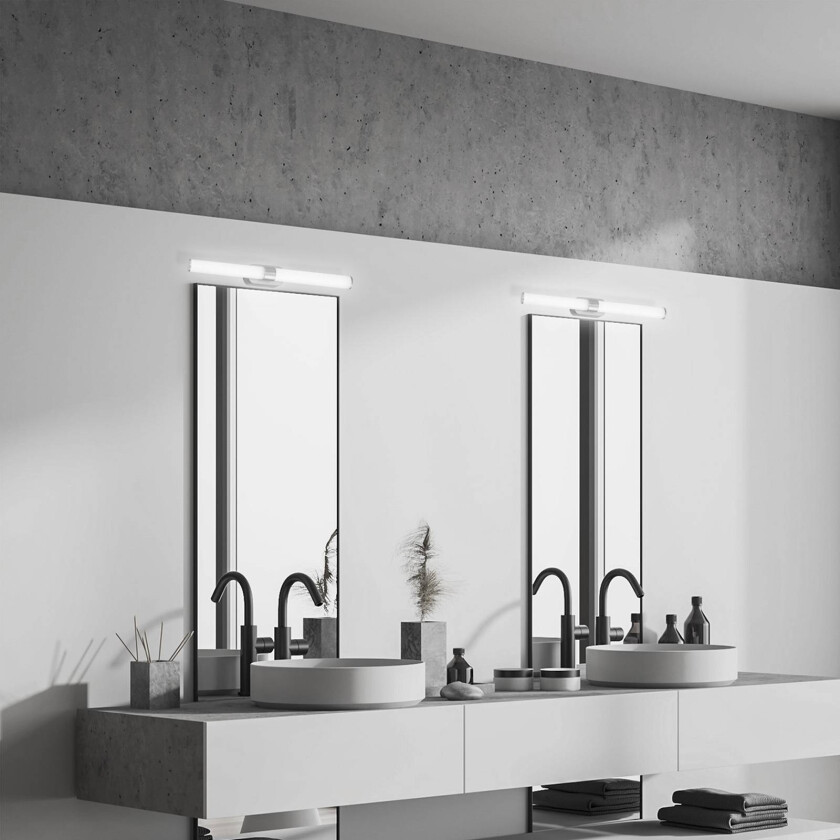 LED-speillampe 2117014 med IP44, 4 000 K