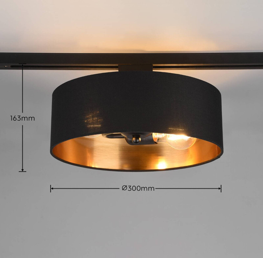 Taklampe Hostel for DUOline skinnesystem