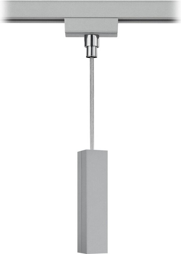 Pendeladapter for DUOline strømskinne, titan