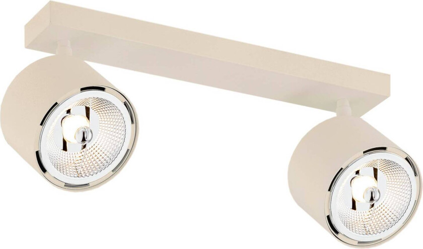 Downlight Chloe justerbar 2 lyskilder, beige