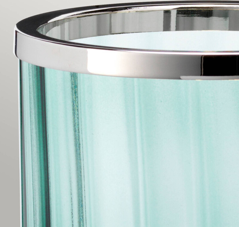 Bordlampe Arno, grønn, polert nikkel