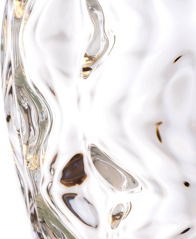 Bordlampe Samara,, Ø 45,7 cm, klar, stoff, glass, 2 lys