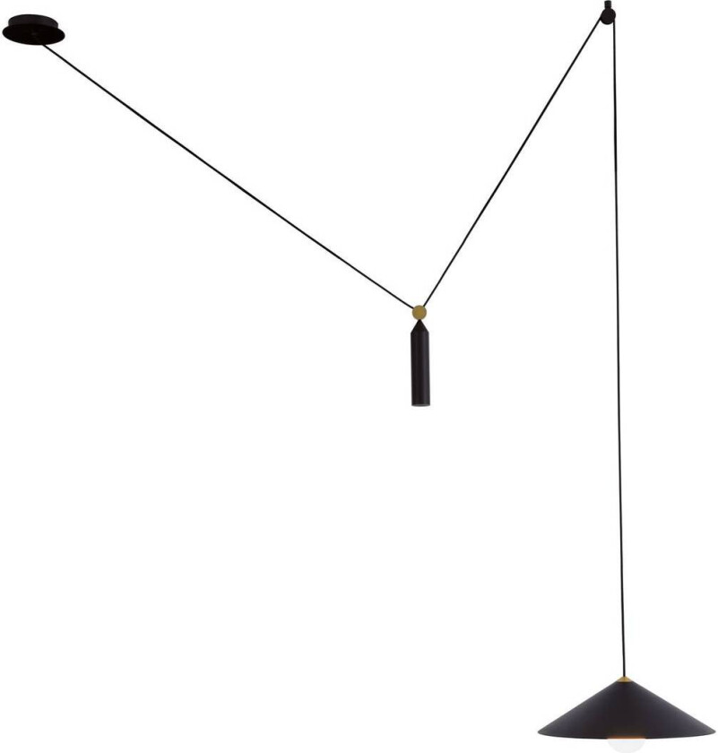 Alto hengelampe med mellomoppheng