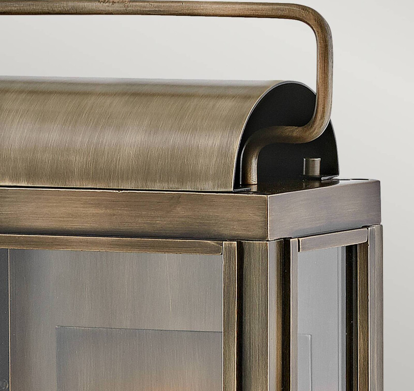 Utendørs Vegglampe Sag Harbour, 2 lyskilder bronse