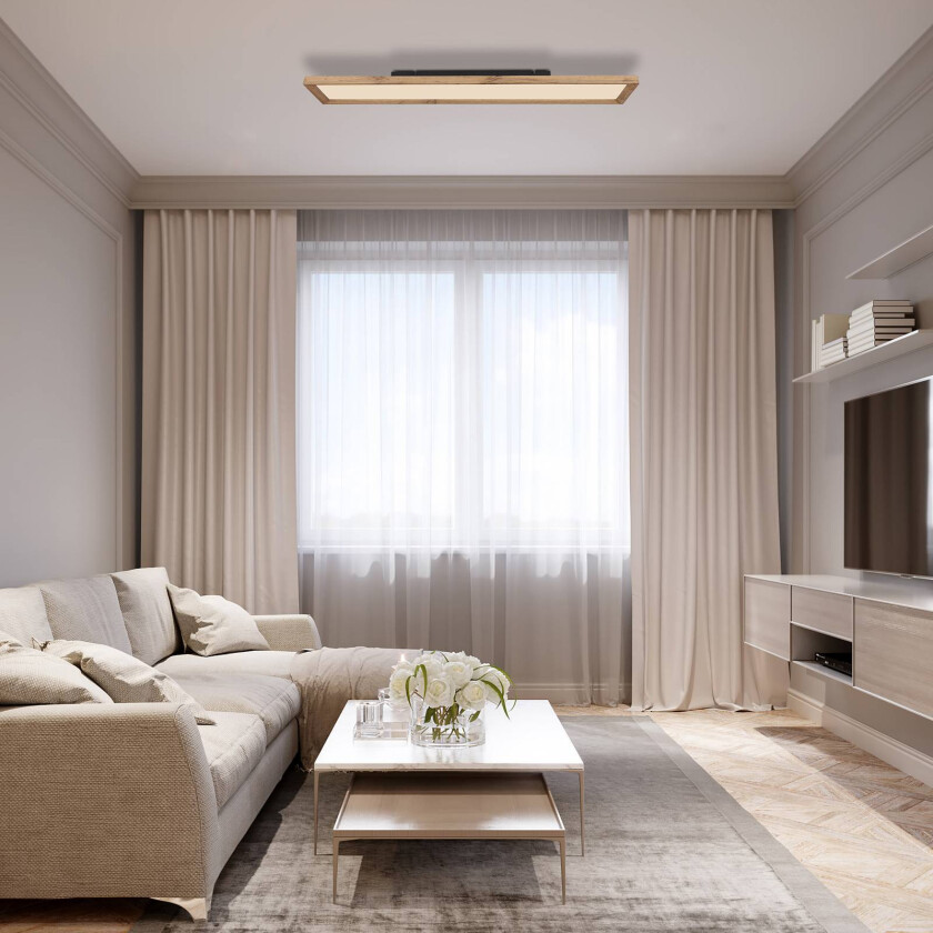 LED-taklampe Cinderella i tre CCT 80 x 20 cm