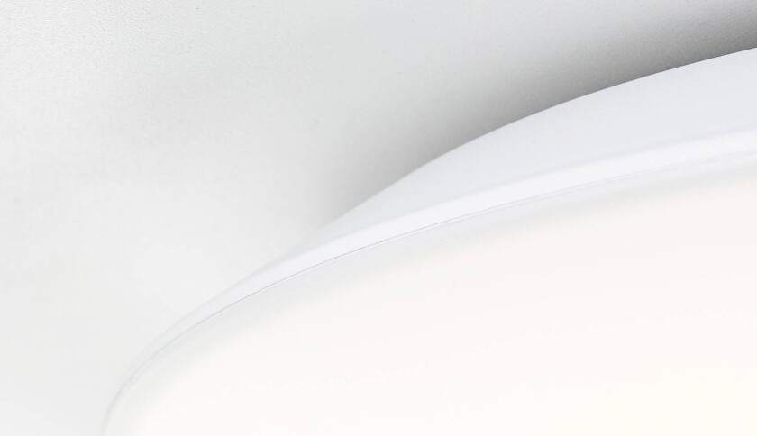 Colden LED-taklampe for baderom, hvit, av/på, Ø 29 cm