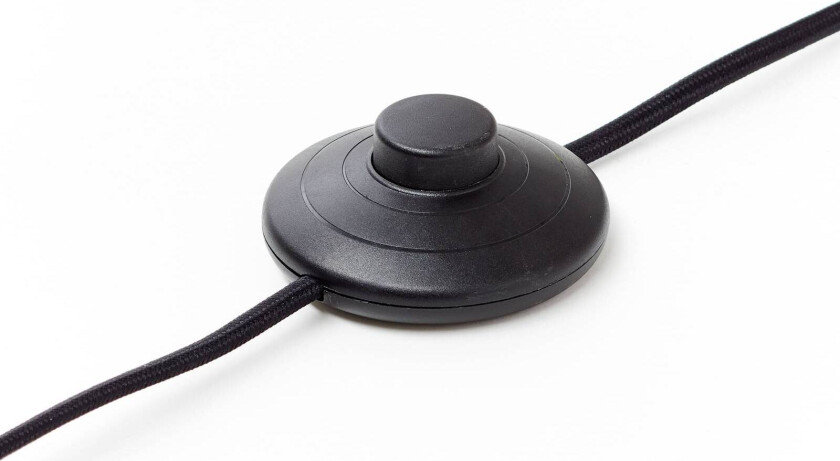 Kaizen gulvlampe, høyde 140 cm, ravgult, glass