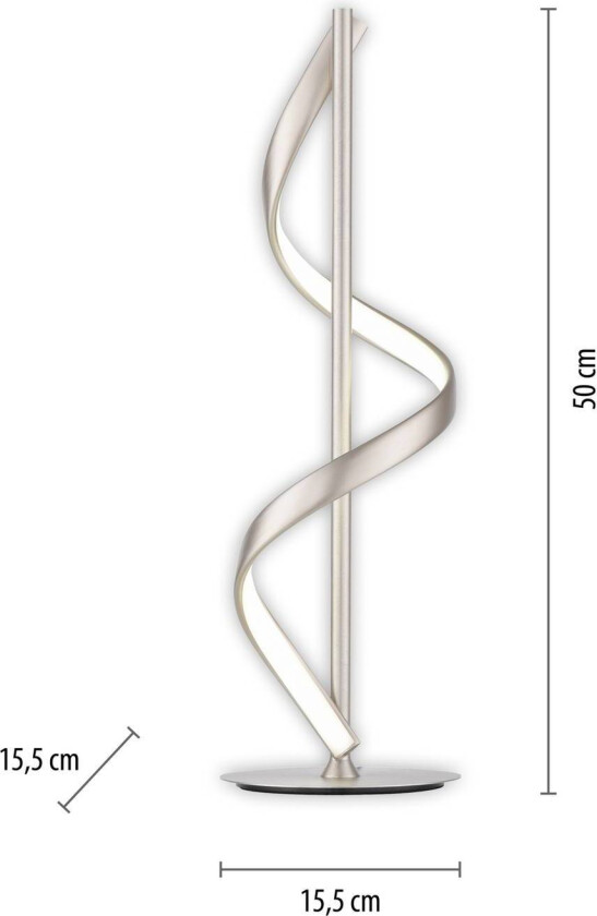 Paul Neuhaus Q-Swing LED-bordlampe, stål