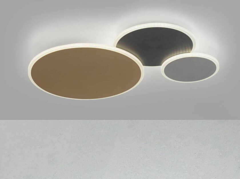 Paul Neuhaus Q-Piato LED-taklampe 3 lyskilder