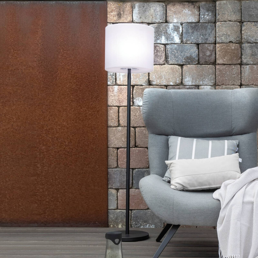 Mina LED-solcellegulvlampe batteri