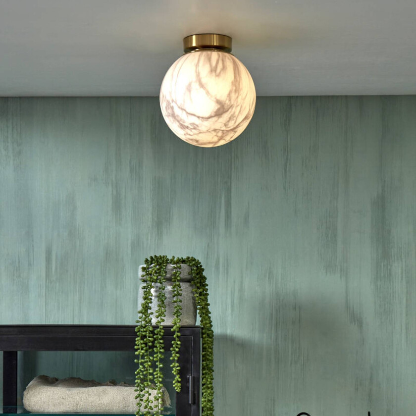 Det dreier seg om RoMi Carrara taklampe, Ø 22 cm