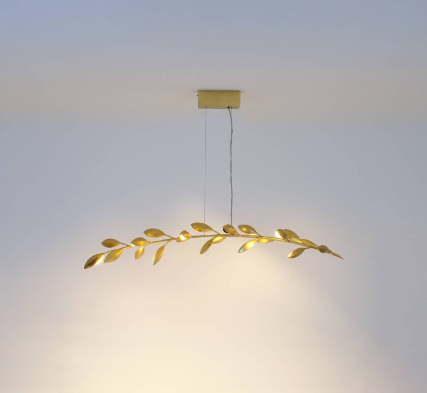 Hengelampe Riso, 1 lyskilde, gull