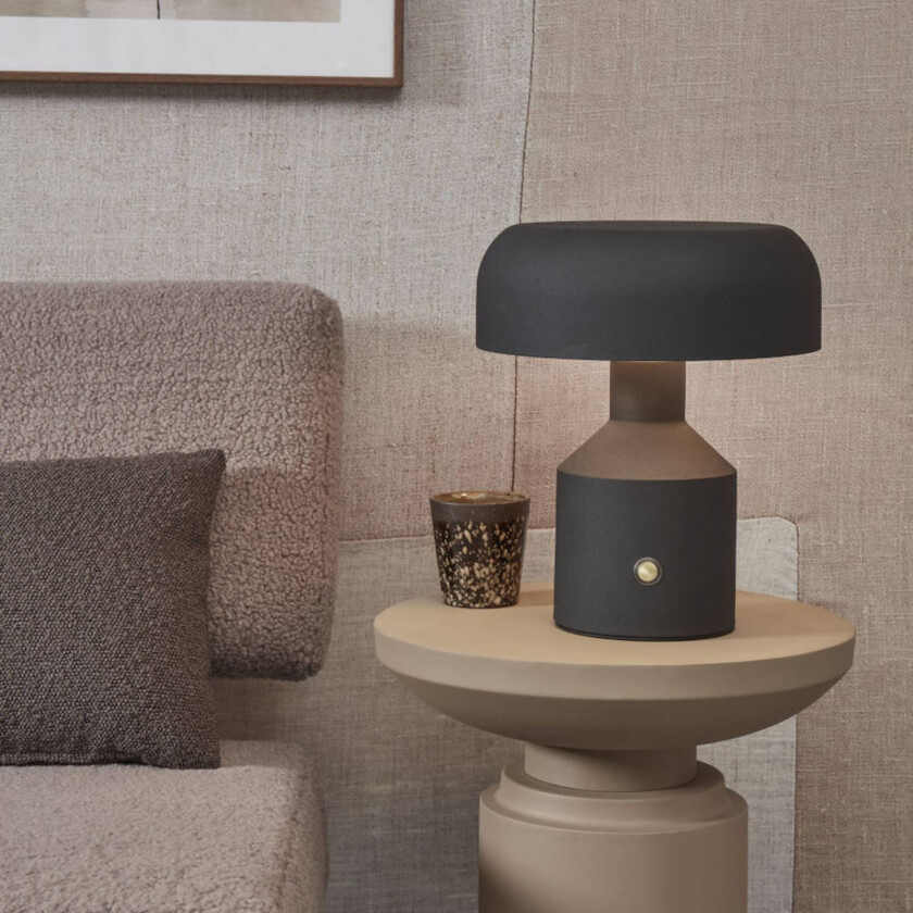 Det handler om RoMi Porto bordlampe, 30 cm, svart, metall