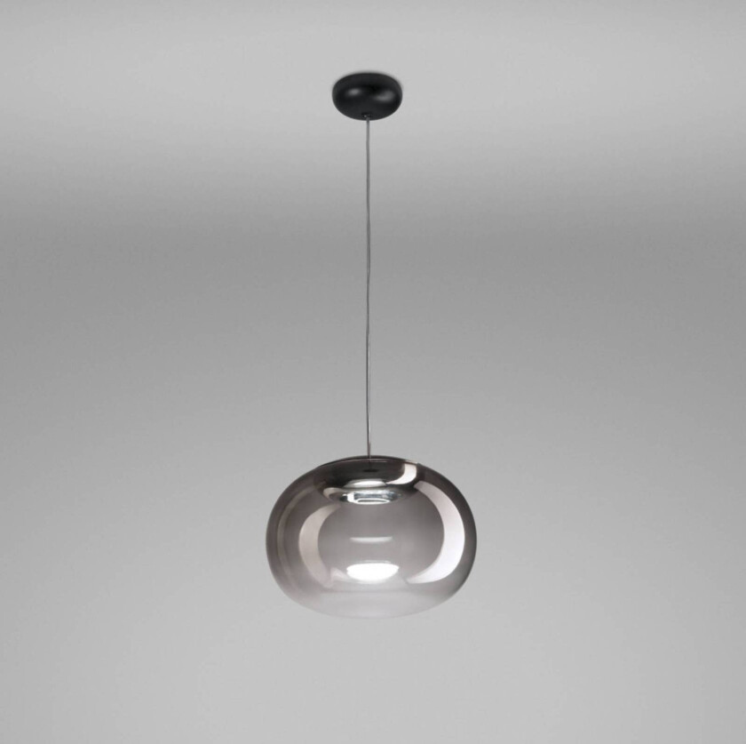 La Mariée hengelampe røykgrå/svart