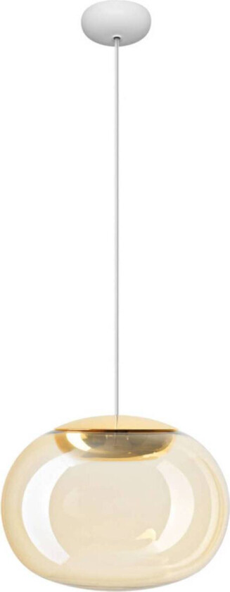 La Mariée LED-hengelampe gull/hvit