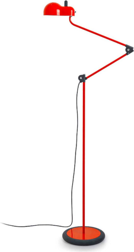 Topo LED-gulvlampe, rød