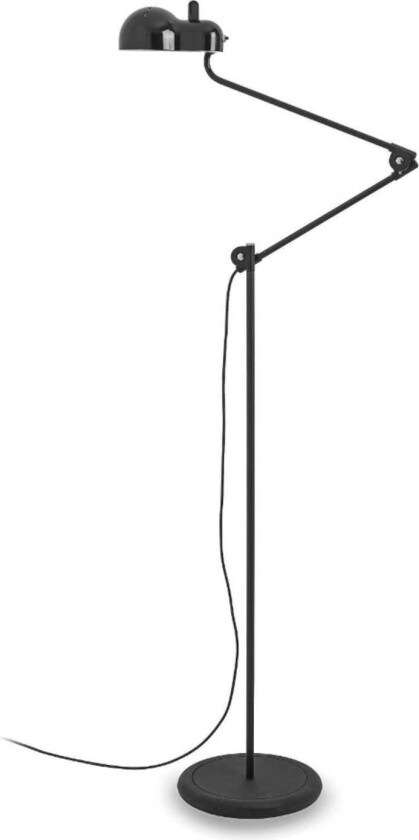 Topo LED-gulvlampe, svart