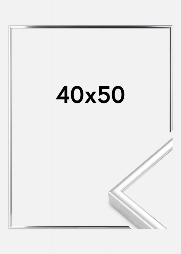 Ramme  Premium Classic Sølv 40x50 Cm