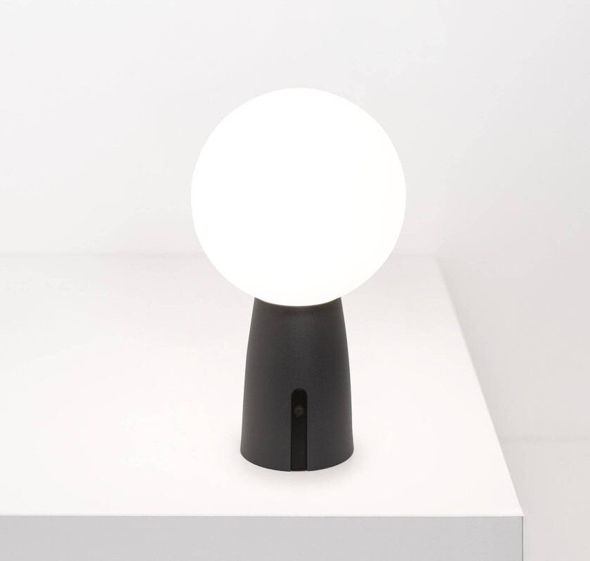 Olimpia bordlampe batteri IP54 mørkegrå