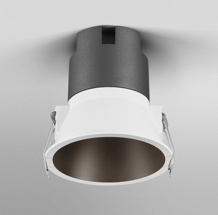 Twist innfelt spot Ø9,3cm 830 hvit/svart