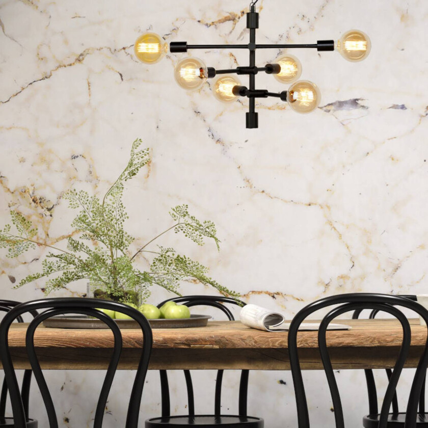 It's about RoMi Nashville hengelampe, svart