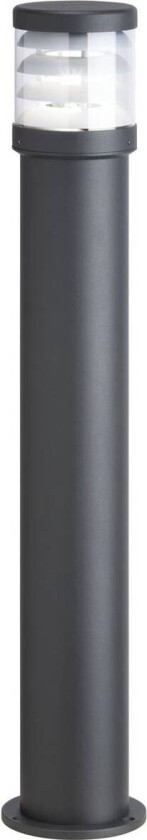 Stibelysning 1267 med lameller grafitt Høyde 92 cm