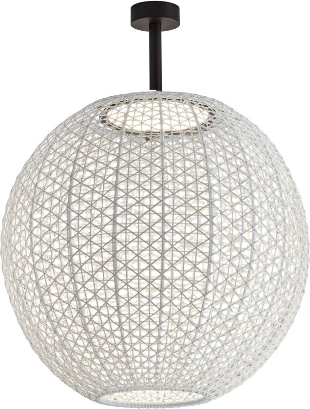 Nans Sphere PF/80 LED utendørs taklampe beige