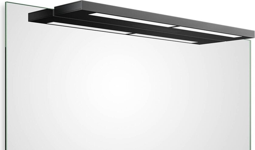 Slim 1-60 N LED-speil-lampe svart