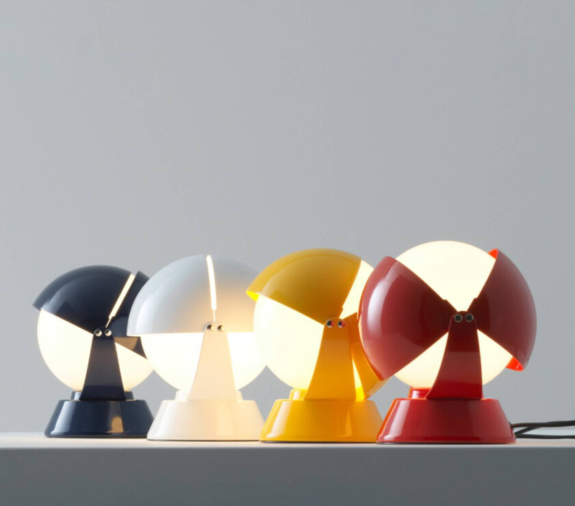 Buonanotte LED-bordlampe, blå