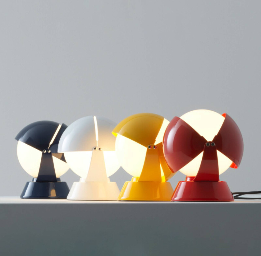Buonanotte LED-bordlampe, gul