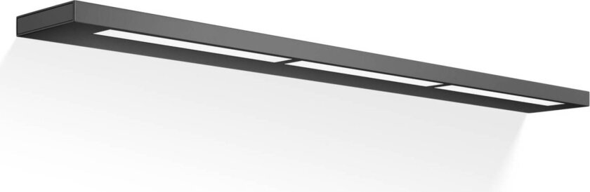 Slim 80 N LED-vegglampe, svart