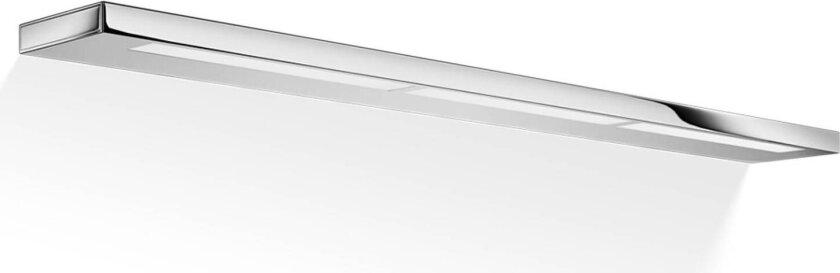 Slim 80 N LED-vegglampe, krom
