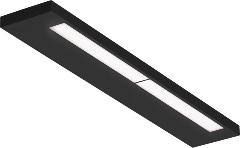 Slim 60 N LED-vegglampe, svart