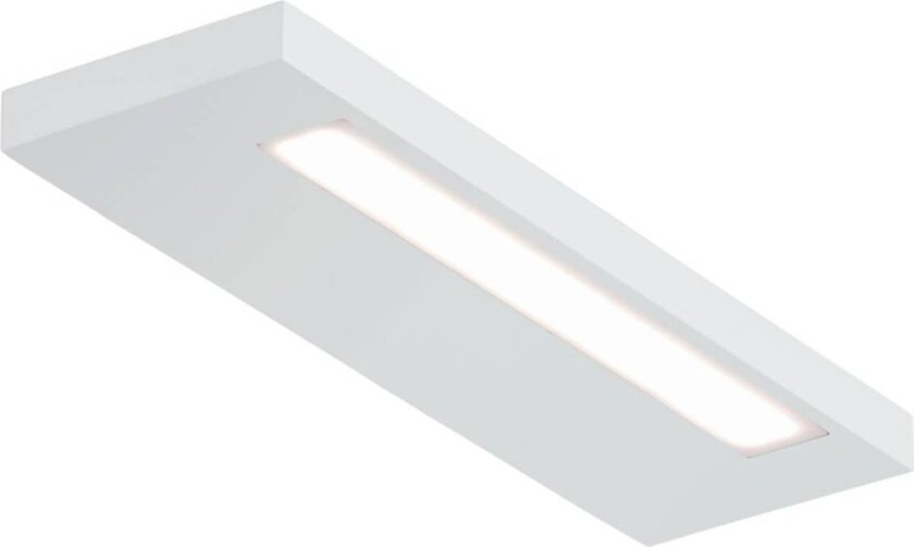Slim 34 N LED-vegglampe, matt hvit