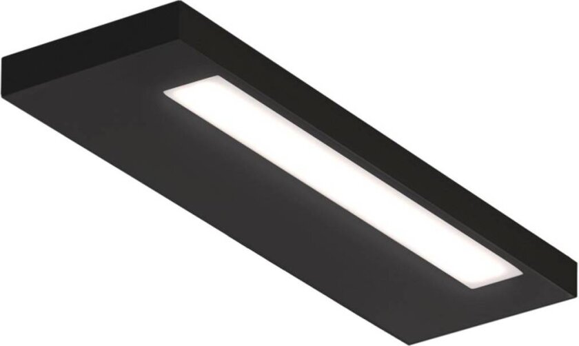 Slim 34 N LED-vegglampe, svart