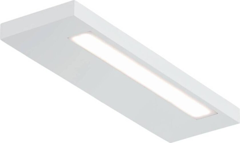 Slim 24 N LED-vegglampe, matt hvit