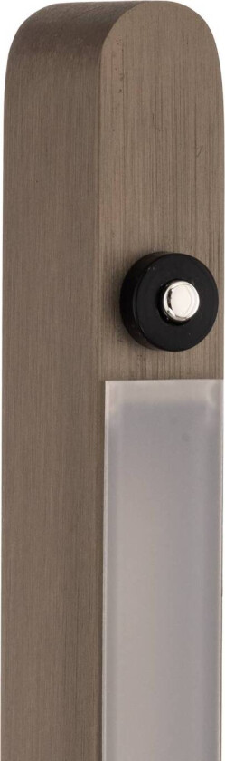 Quitani Talon LED-vegglampe anodisert bronse lys