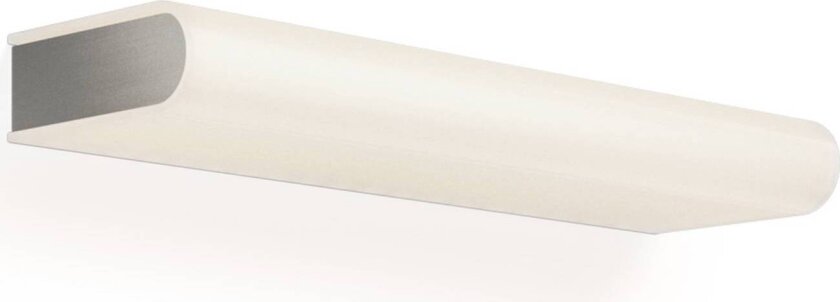 Book 40 LED-speil lampe nikkel 40cm