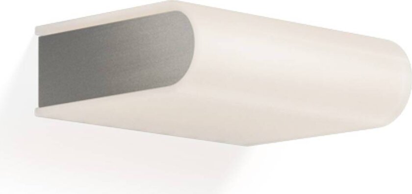 Book 15 LED-speil lampe nikkel 15cm