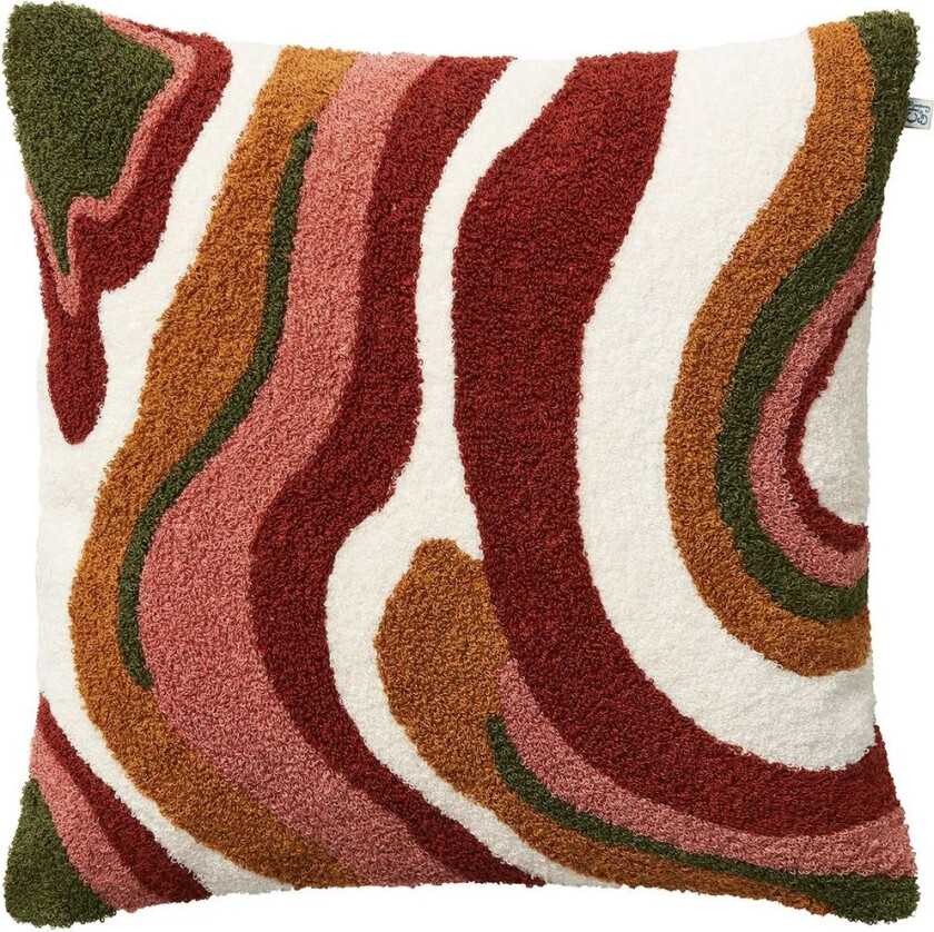Sagar putetrekk 50 x 50 cm Rust-rose