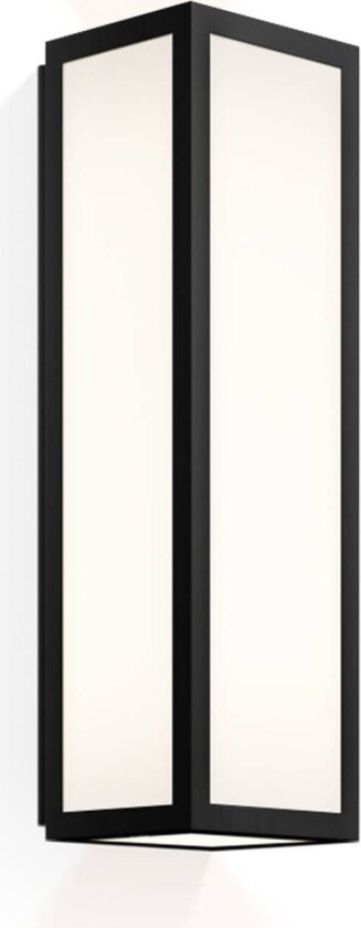 Bauhaus 1 N LED-vegglampe svart