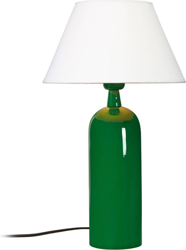 Carter bordlampe grønn/hvit