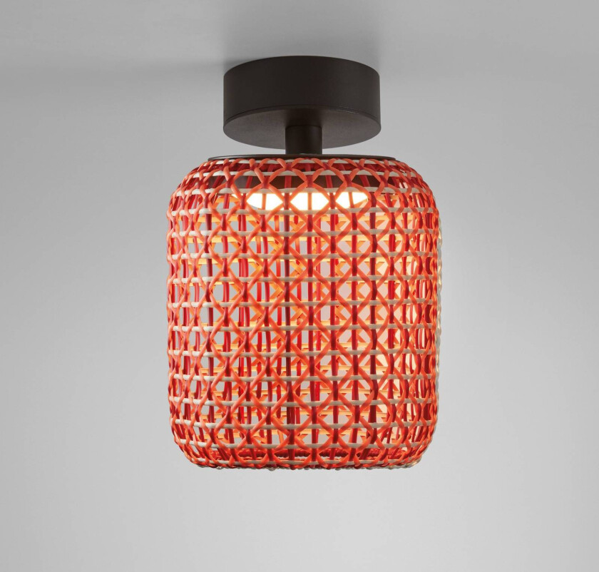 Nans PF/21 LED utendørs taklampe, rød