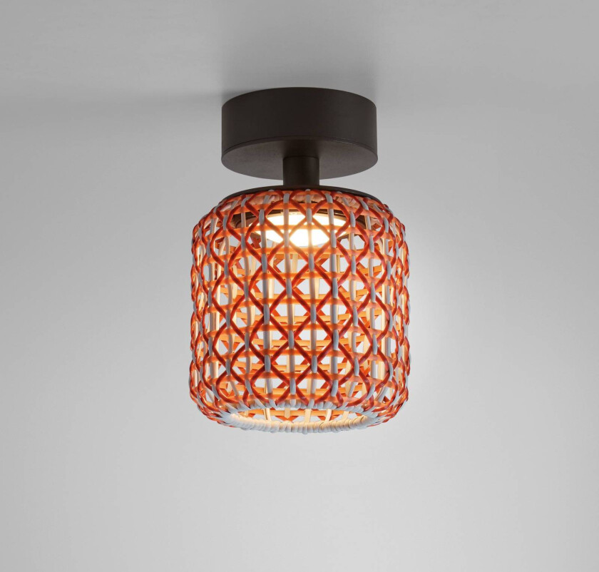 Nans PF/16 LED utendørs taklampe, rød