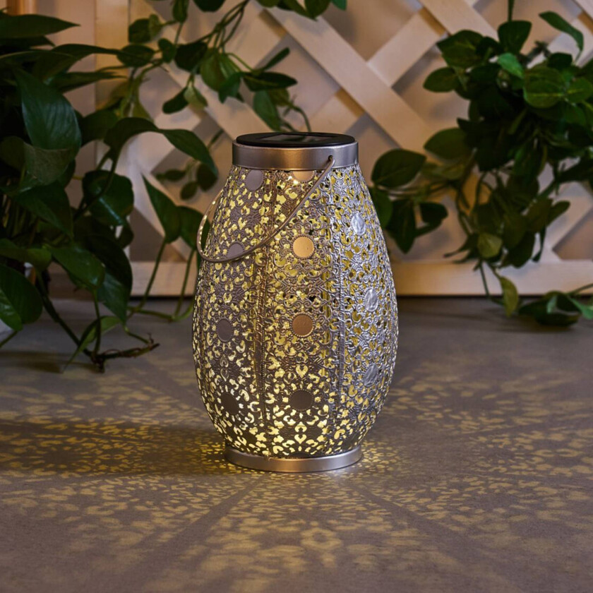 Sunshine Temptation LED-solcellelykt 23 cm