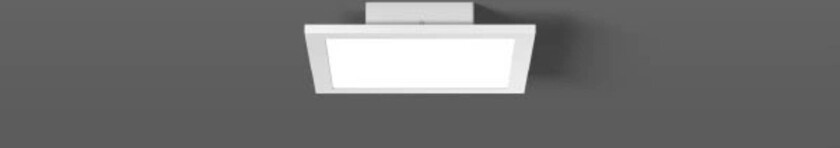 RZB Sidelite ECO ceiling 29,5 x 29,5 cm opal 4000 K