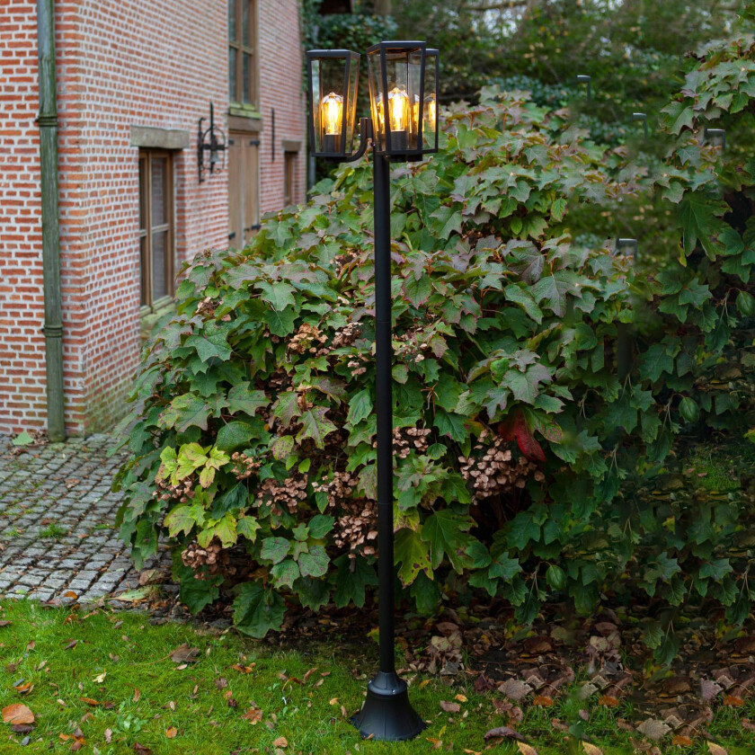 Lyktestolpe Pine, 3 lyskilder, IP44